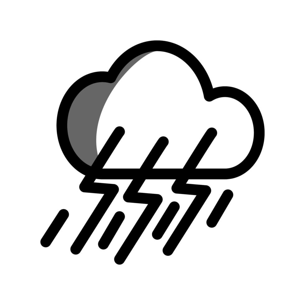 Illustration Vector Graphic of Storm Icon