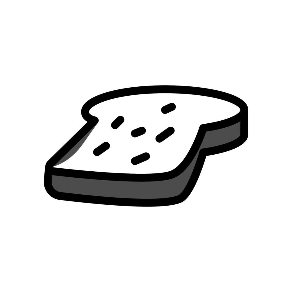 Illustration Vector Graphic of Bread Icon