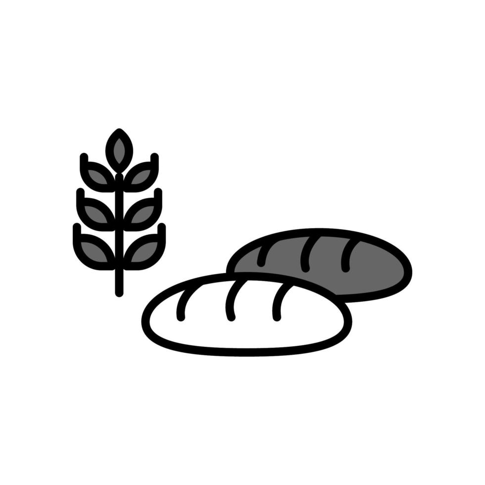 Illustration Vector Graphic of Bread Icon