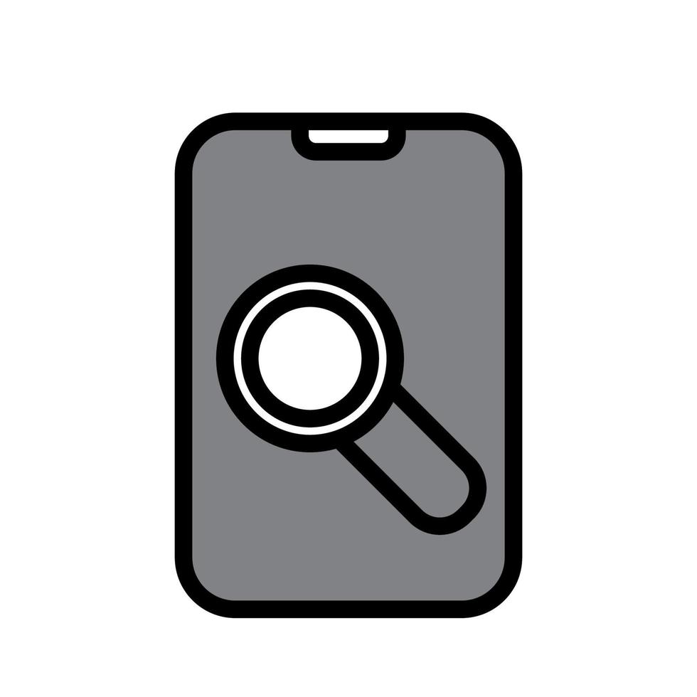 Illustration Vector Graphic of Magnifying Icon