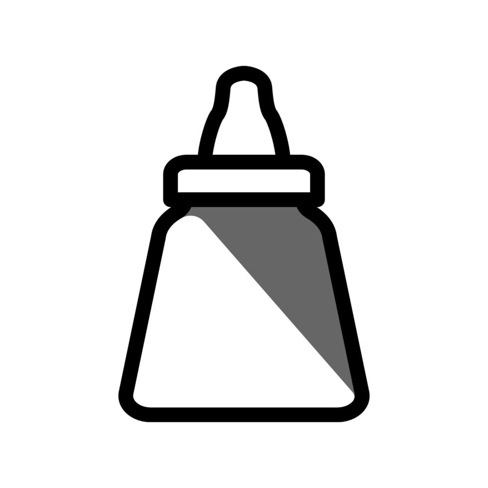 Illustration Vector Graphic of Milk Bottle Icon