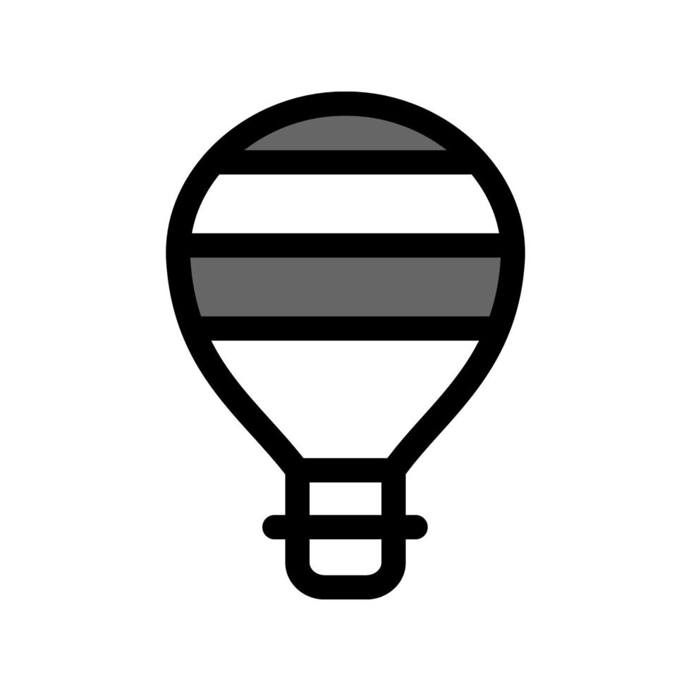 ilustración vectorial gráfico de diseño de icono de globo de aire vector