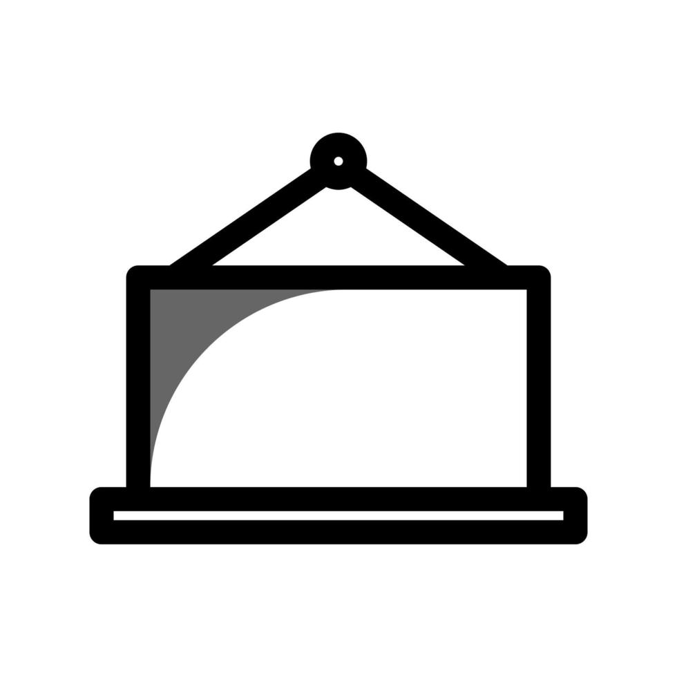 Illustration Vector Graphic of Presentation Board icon