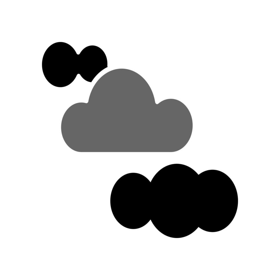 Illustration Vector Graphic of Cloudy Icon