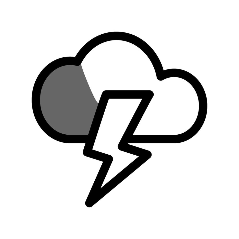 Illustration Vector Graphic of Storm Icon