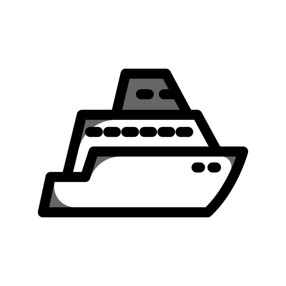 Illustration Vector Graphic of Yacht Icon