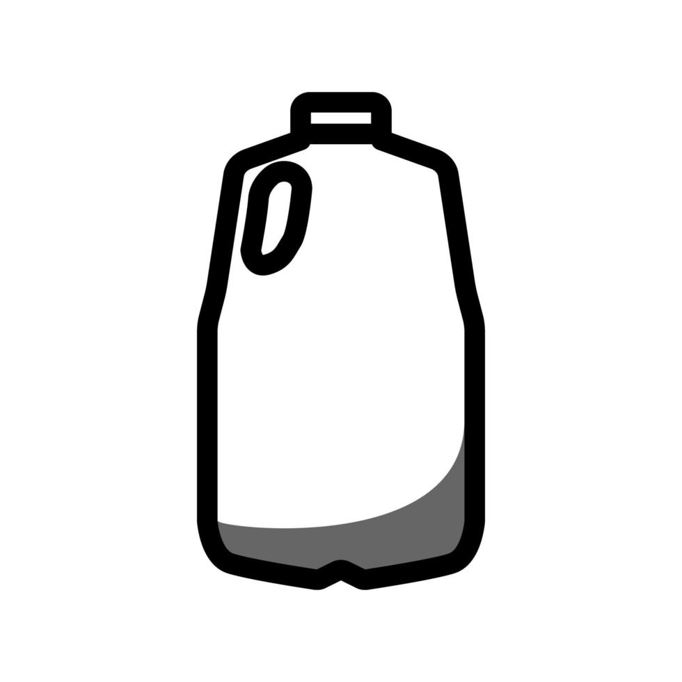 ilustración vectorial gráfico del icono de la botella de leche vector