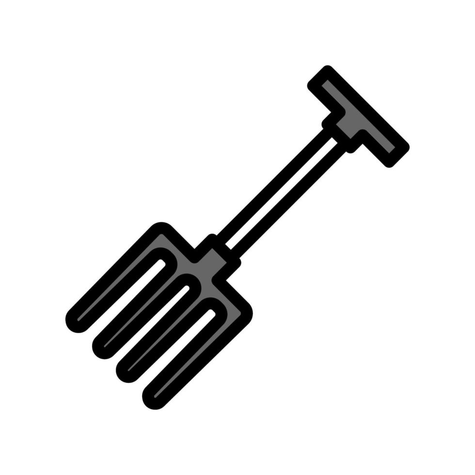 Illustration Vector Graphic of Fork  Garden Icon