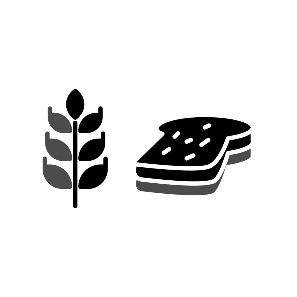 Illustration Vector Graphic of Bread Icon