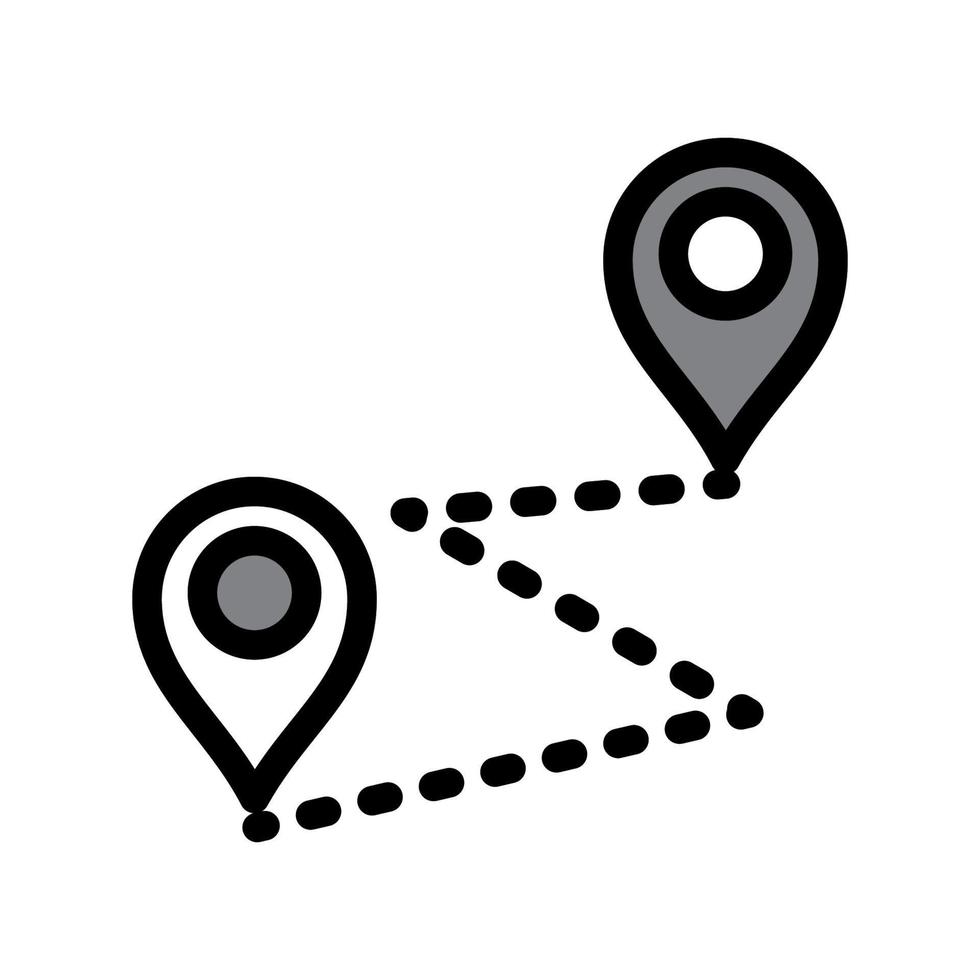 Illustration Vector Graphic of Pin Location Icon