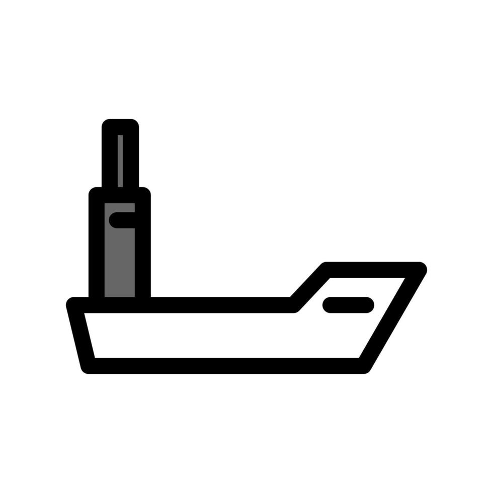 ilustración vectorial gráfico del icono de la nave vector
