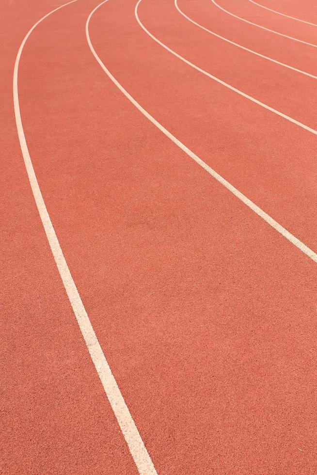 Head Start Red, White Running Track Background photo