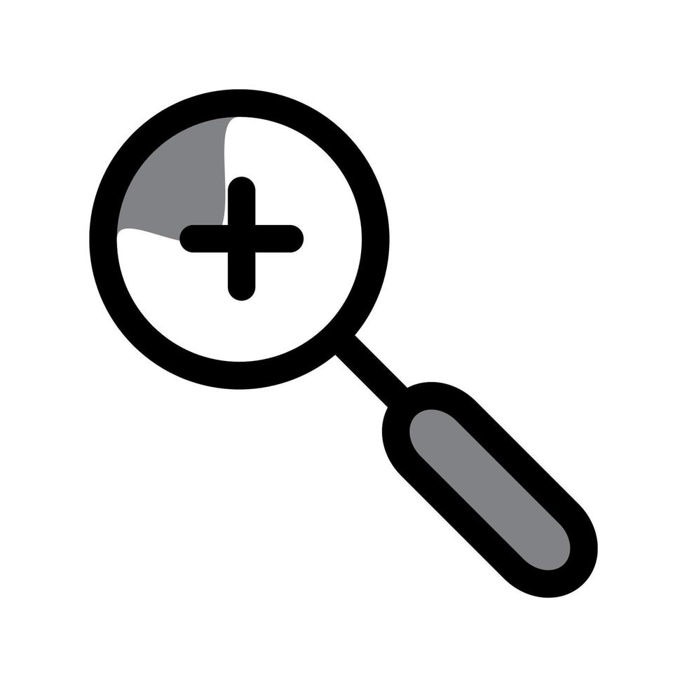 Illustration Vector Graphic of Magnifying Icon