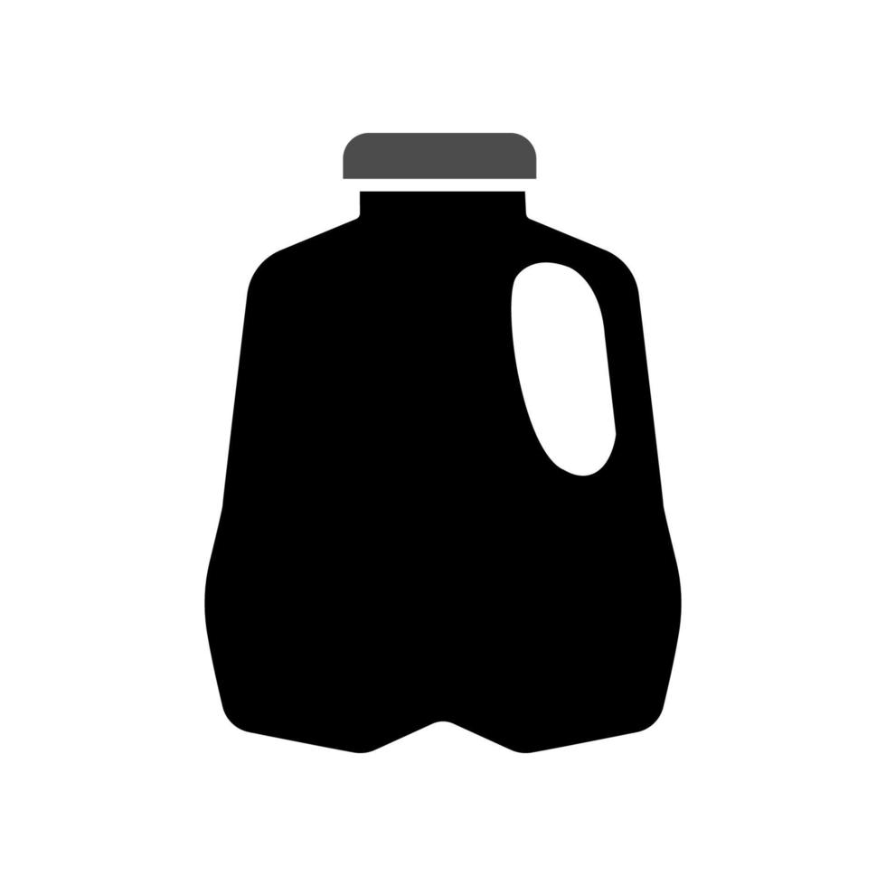 ilustración vectorial gráfico del icono de la botella de leche vector