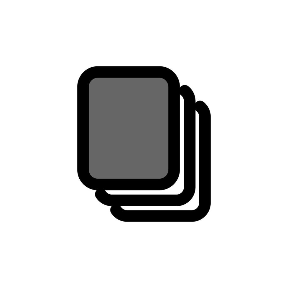paper icon template vector