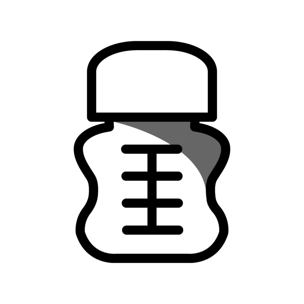 Illustration Vector Graphic of Milk Bottle Icon