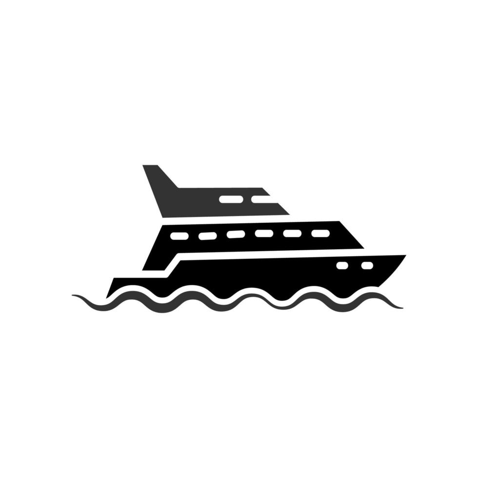 Illustration Vector Graphic of Yacht Icon