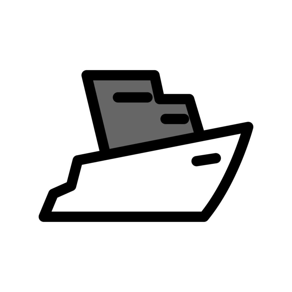 Illustration Vector Graphic of Yacht Icon