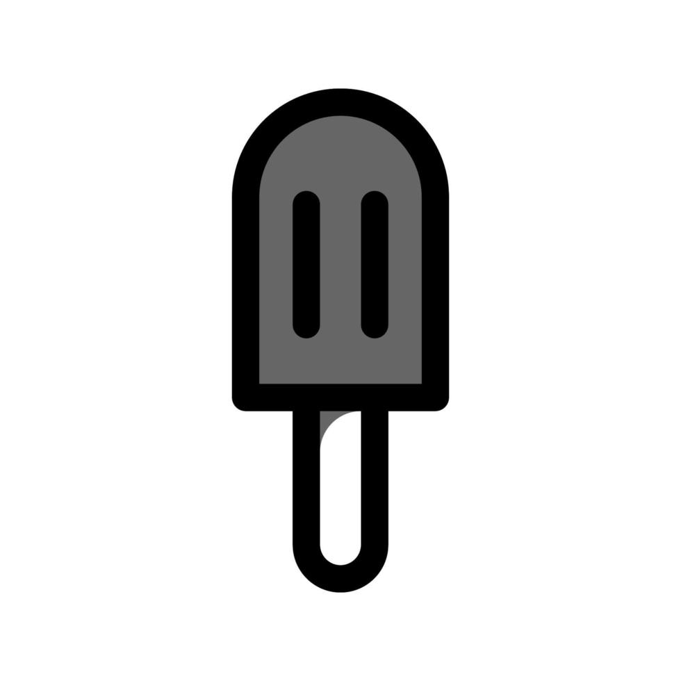 ilustración vectorial gráfico del icono de helado vector