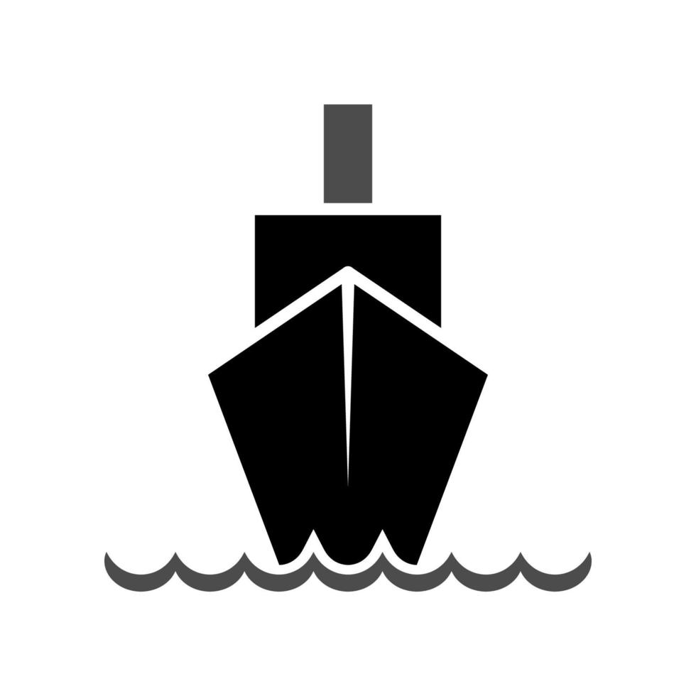 ilustración vectorial gráfico del icono de la nave vector