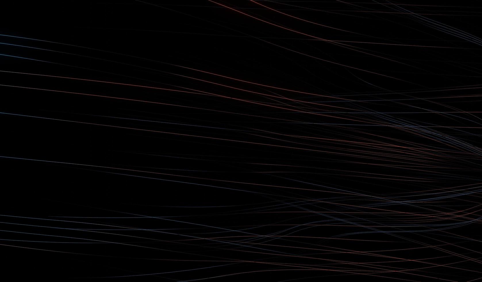 3d render of RGB neon light on darkness background. Abstract Laser lines show at night. Ultraviolet spectrum beam scene photo