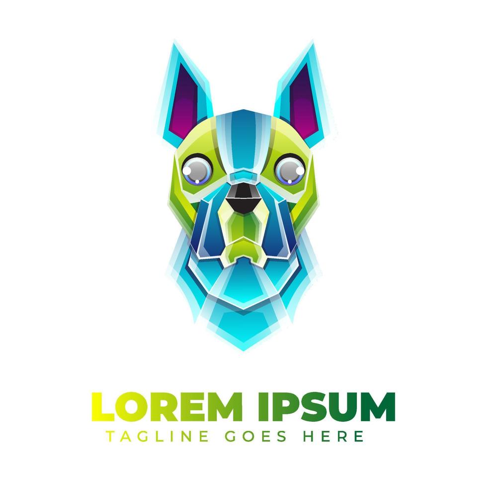 Dog Logo Template vector
