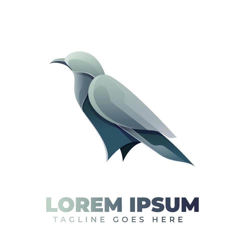 Magpie Logo Template vector