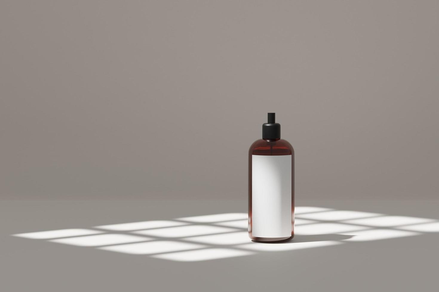 3d render of blank cosmetics skincare product or packaging for mock up. Terrazzo design. Beauty soap and spa concept. Lotion oil moisture for skin health. Premium and luxury design for branding. photo