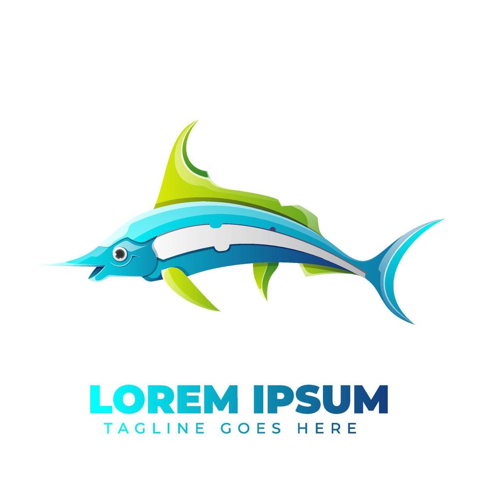 Fish Logo Template vector