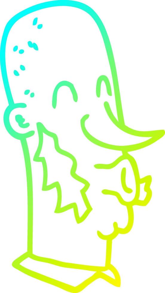 hombre de dibujos animados de dibujo de línea de gradiente frío con quemaduras laterales 8817204 Vector en Vecteezy hombre de dibujos animados de dibujo de línea de gradiente frío con quemaduras laterales 8817204 Vector en Vecteezy