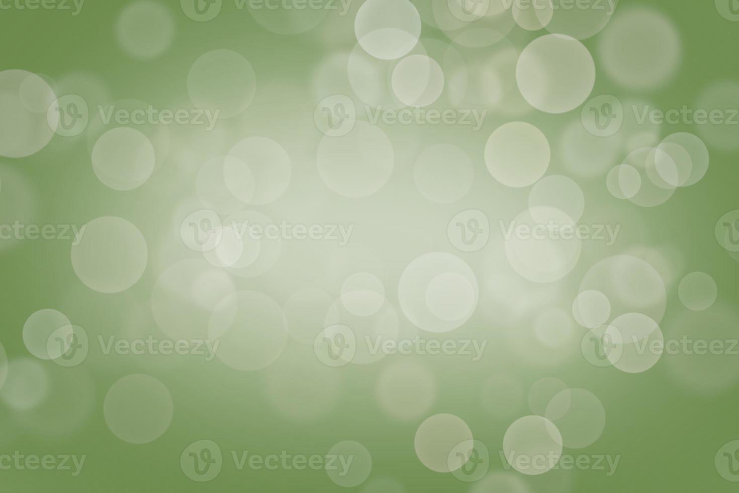 Green abstract bokeh background soft focus photo