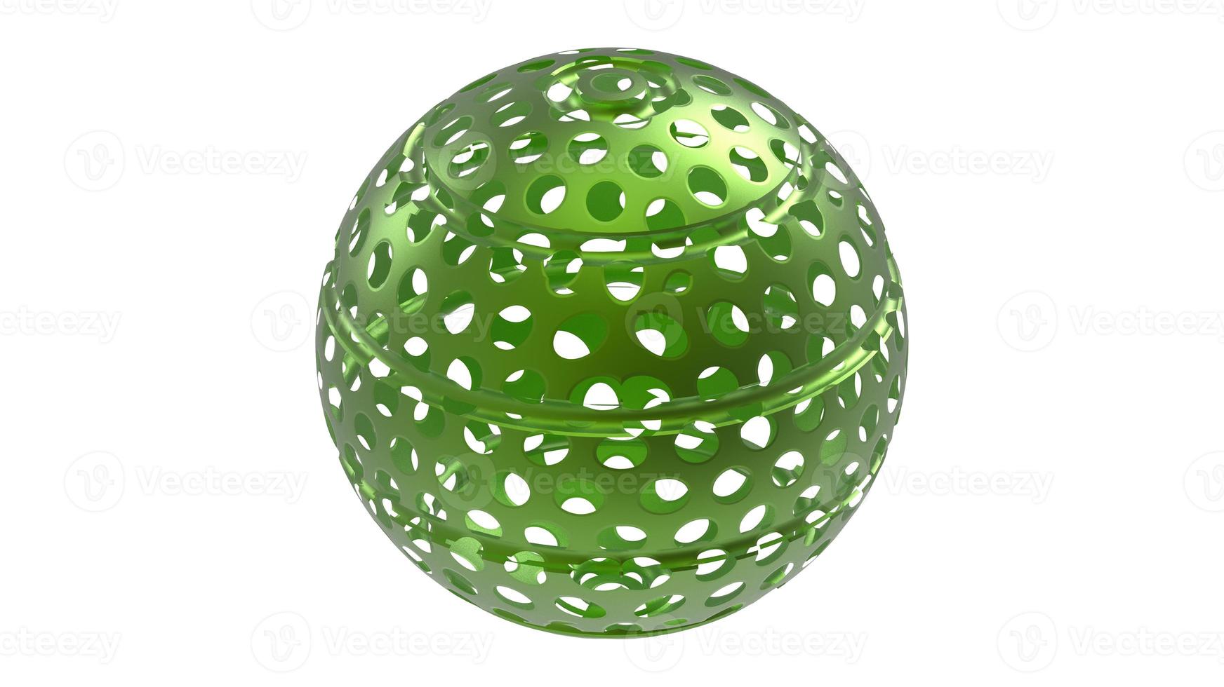3d gold sphere steel celebration illustration render photo