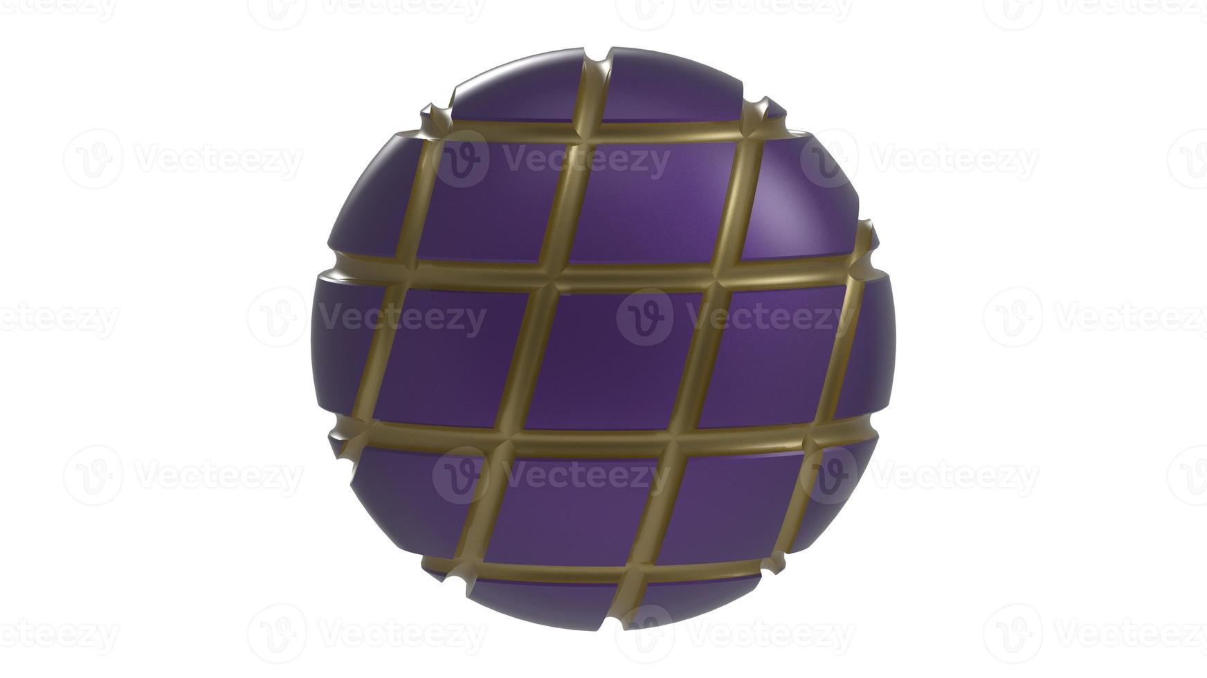 3d gold sphere steel celebration illustration render photo