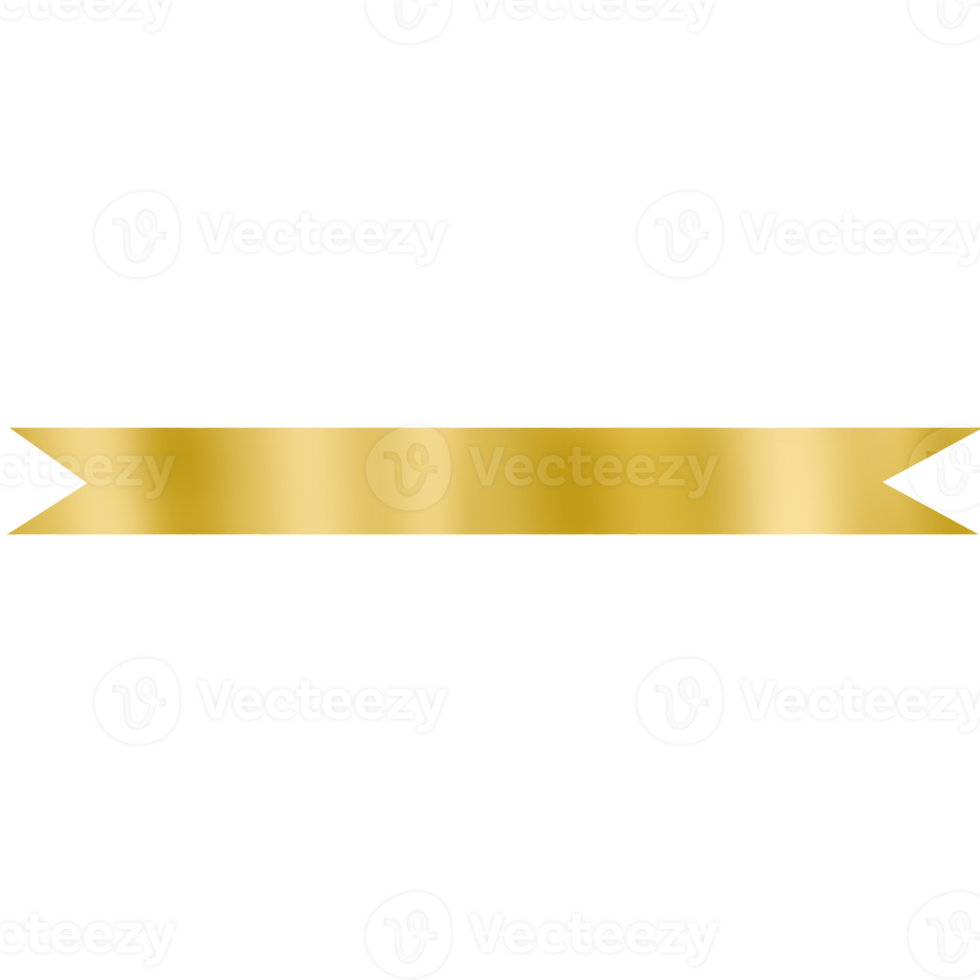 guld band banner png