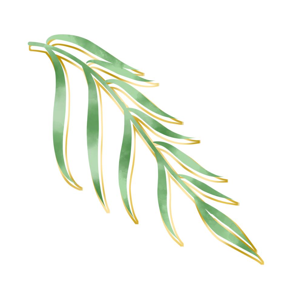 Luxury Leaf Decoration png