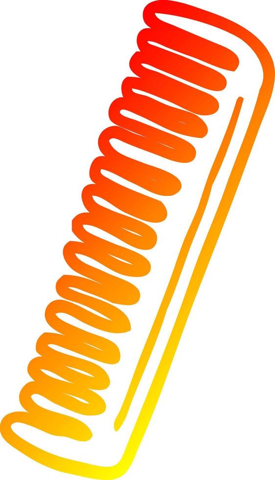 peine de dibujos animados de dibujo de línea de gradiente cálido 8823809 Vector en Vecteezy peine de dibujos animados de dibujo de línea de gradiente cálido 8823809 Vector en Vecteezy