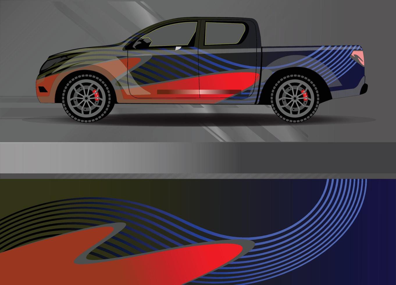 gráficos de calcomanías de envoltura de automóviles. carreras de grunge de rayas de águila abstractas y fondo deportivo para librea de carreras o adhesivo de vinilo de coche de uso diario vector