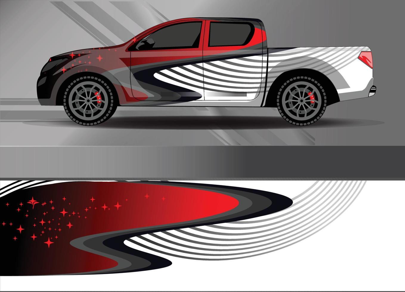 gráficos de calcomanías de envoltura de automóviles. carreras de grunge de rayas de águila abstractas y fondo deportivo para librea de carreras o adhesivo de vinilo de coche de uso diario vector