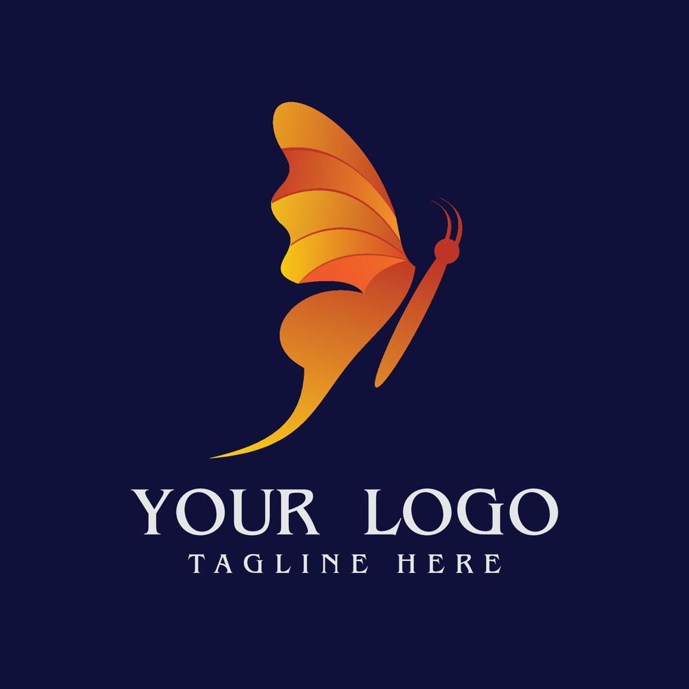 butterfly logo ideas, free vector