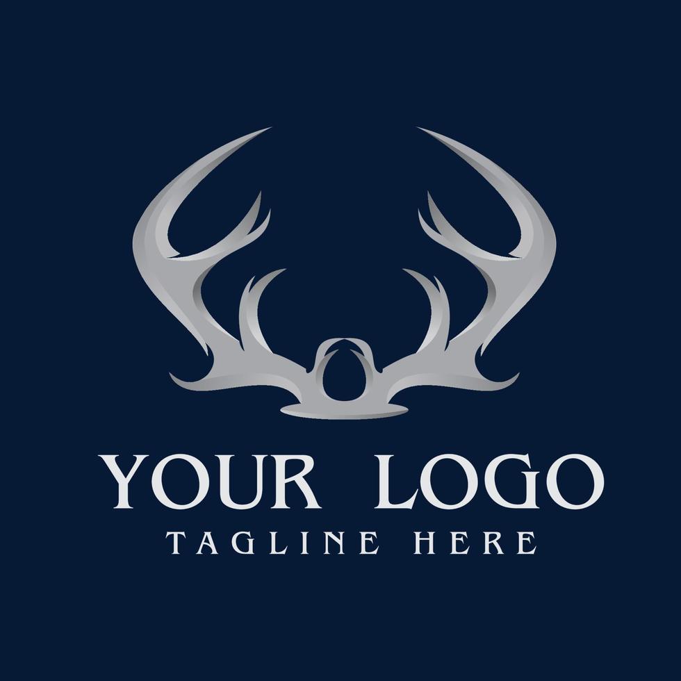 deer logo ideas vector