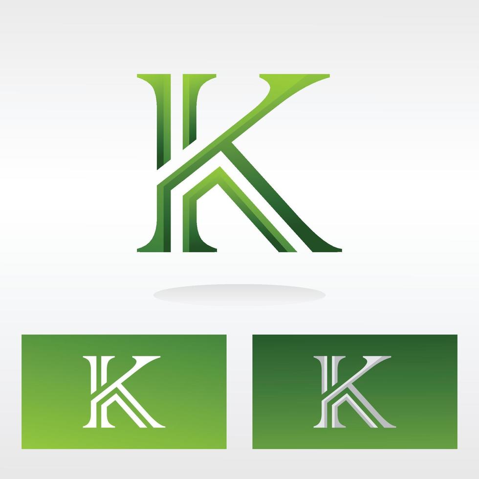 vector libre del logotipo de la letra k