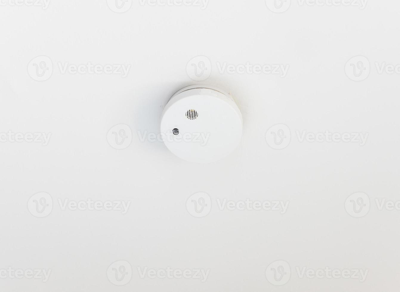 Modern smoke detector. photo