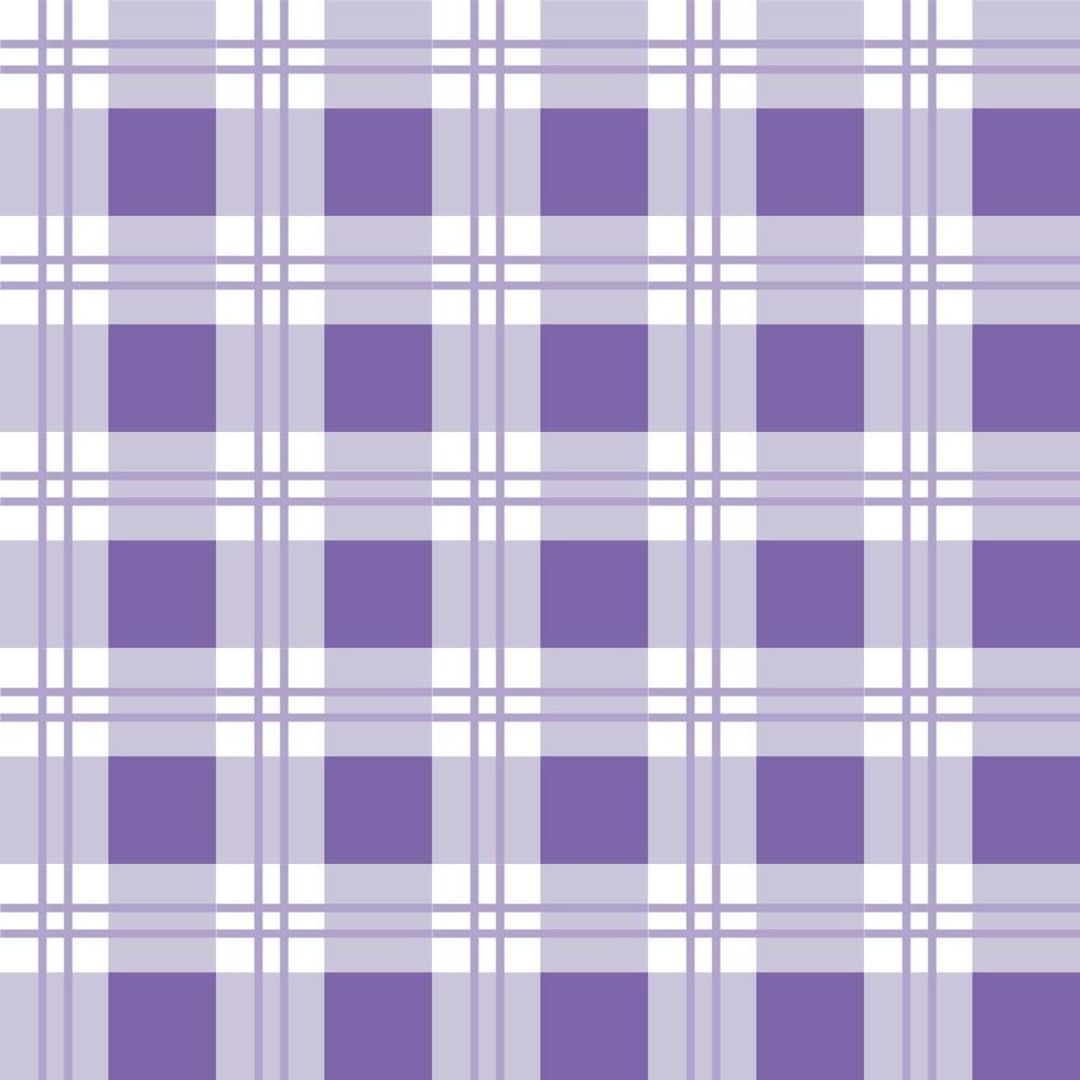 Plaid pattern seamless repeat print vector