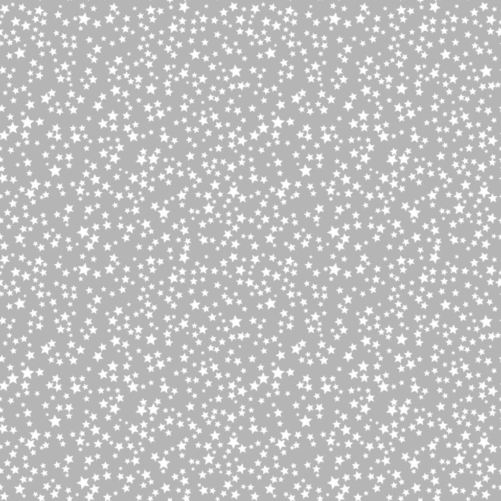 Stars seamless repeat all over pattern vector