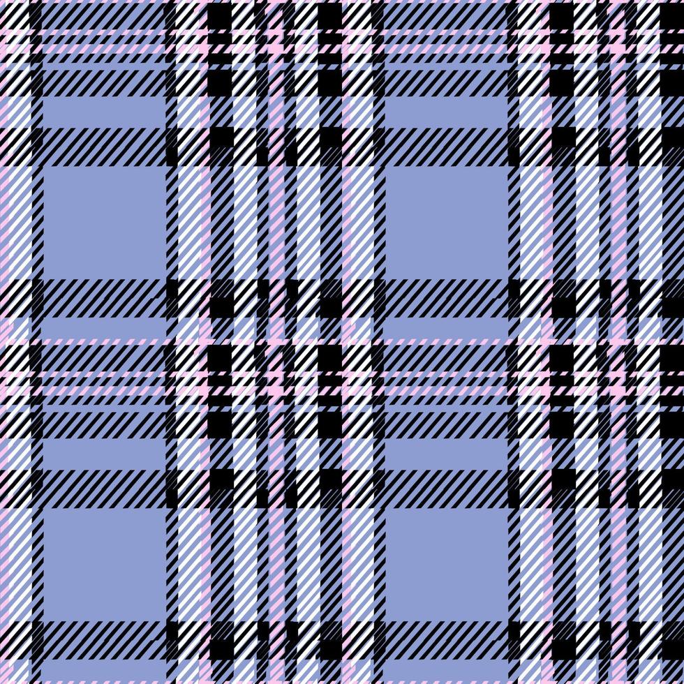 Plaid pattern seamless repeat print vector