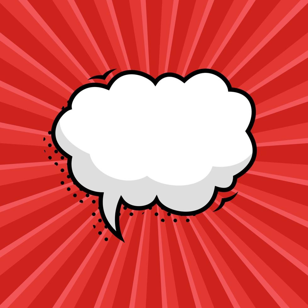 Hand drawn speech bubbles isolated vector