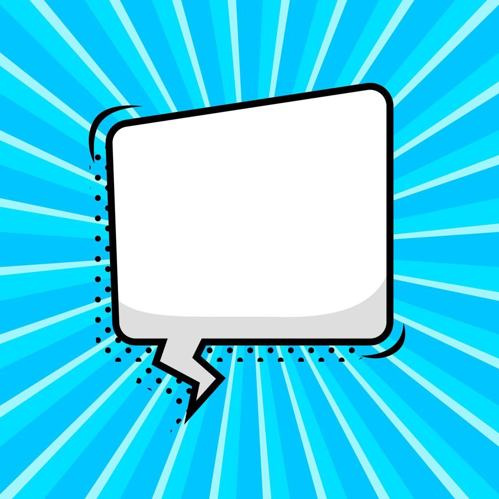 Hand drawn speech bubbles isolated vector