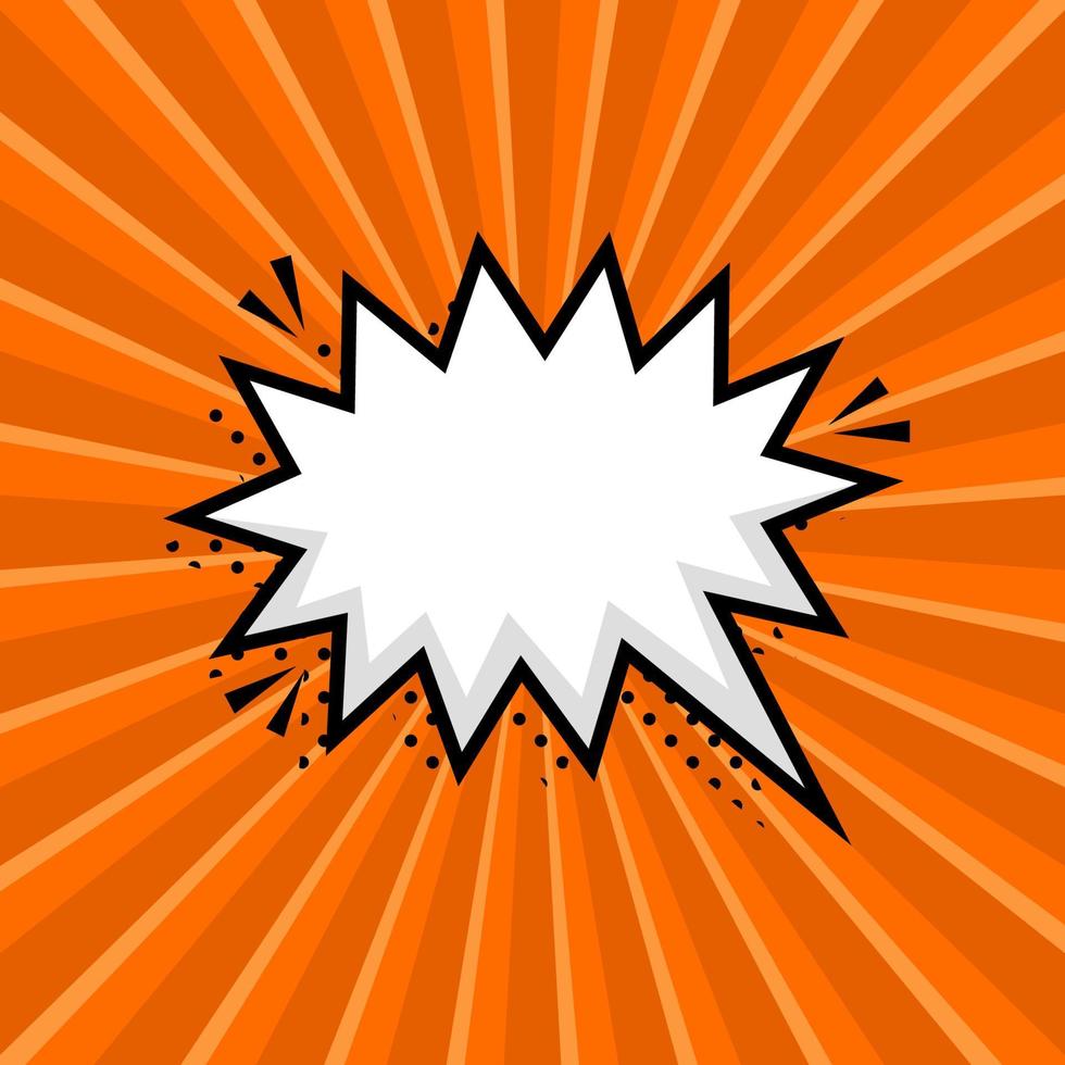 Hand drawn speech bubbles isolated vector