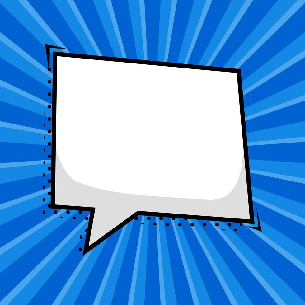 Hand drawn speech bubbles isolated vector