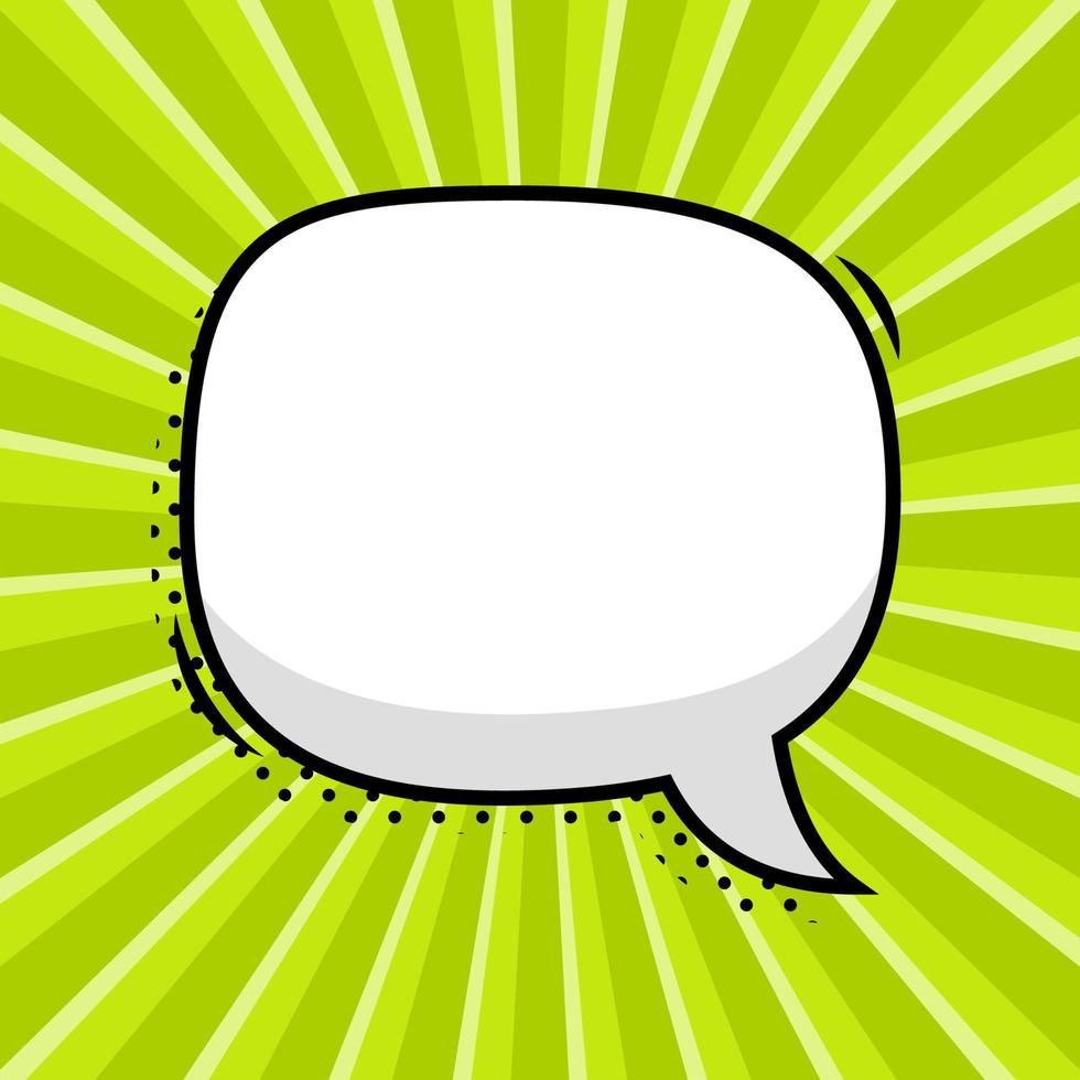 Hand drawn speech bubbles isolated vector